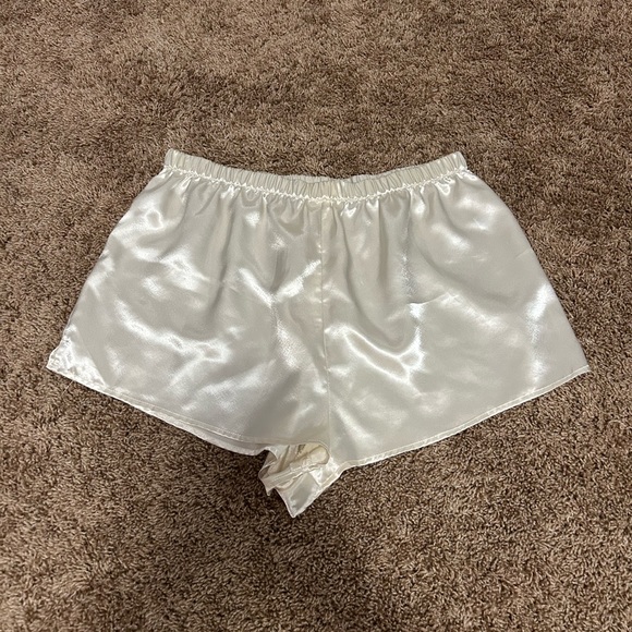 Pants - silk pajama shorts